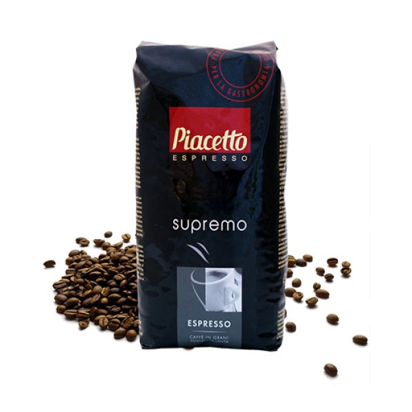 Piacetto Espresso Supremo 1 kg. Coffee beans - Coffee beans