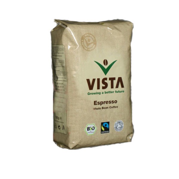 Tchibo Bio FT TC Vista Espresso 1 кг. Кафе на зърна - Кафе на зърна