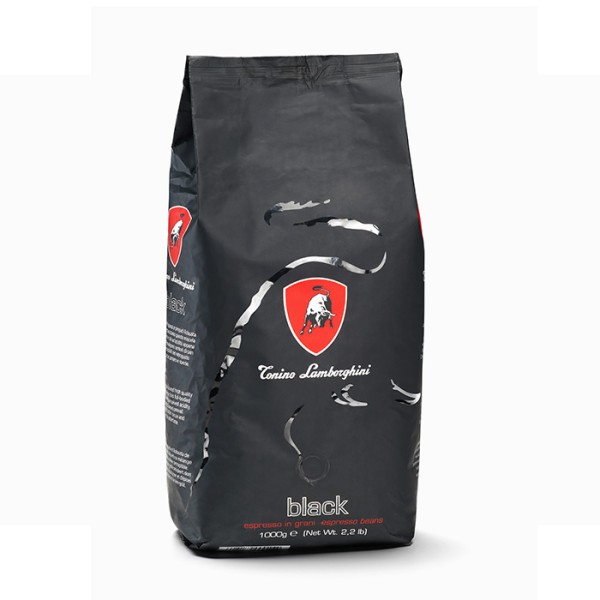 Tonino Lamborghini Black Blend 1 кг. Кафе на зърна - Кафе на зърна