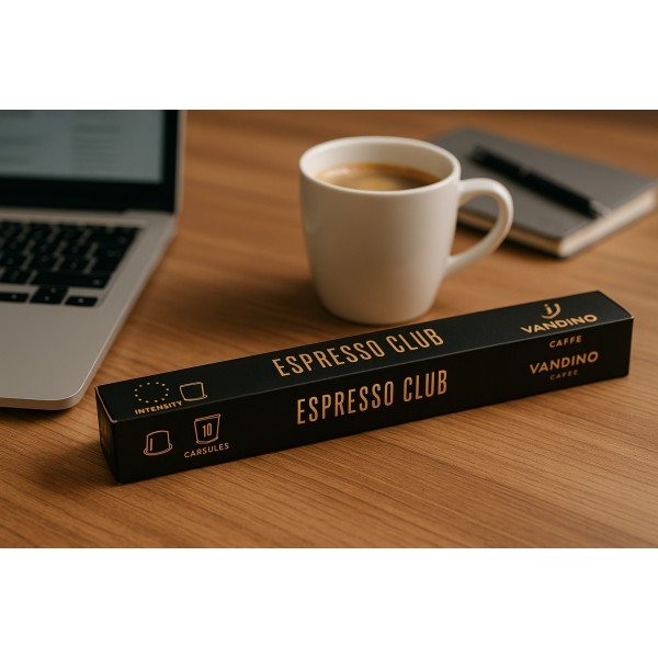 Vandino Alluminio Espresso Club – капсули Nespresso 10 бр. Vandino Alluminio Espresso Club – капсули Nespresso 10 бр. - Capsules for the Nespresso system