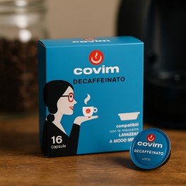 COVIM DECAFFEINATO – капсули A Modo Mio 16 бр.