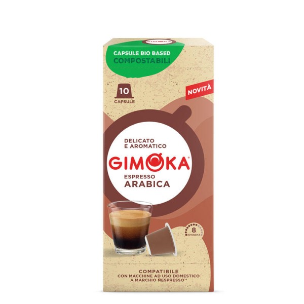 GIMOKA 100% Arabica – капсули Nespresso® 10 бр. - Капсули за Nespresso система