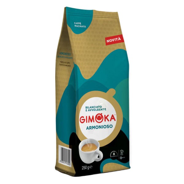GIMOKA Armonioso мляно кафе – 0.250 KG. - Мляно кафе