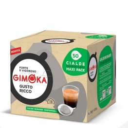 GIMOKA Gusto Ricco – filter doses 50 pcs.