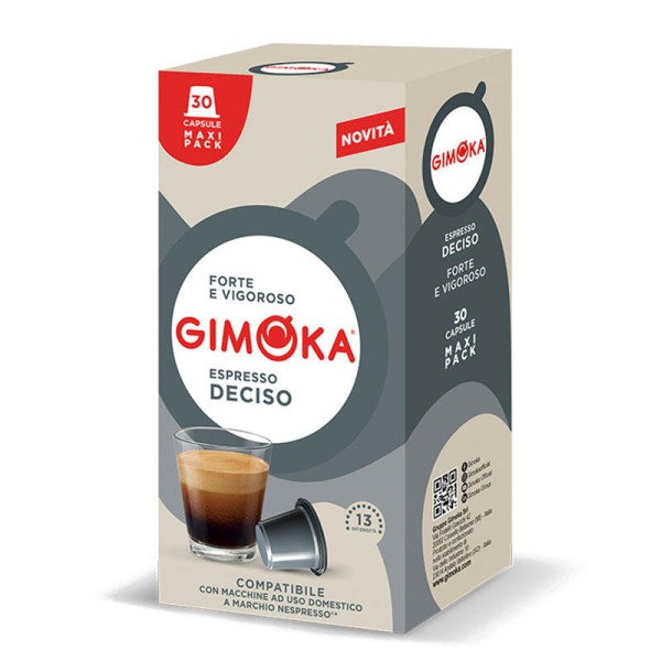 GIMOKA Deciso – капсули Nespresso® 30 бр. - Капсули за Nespresso система