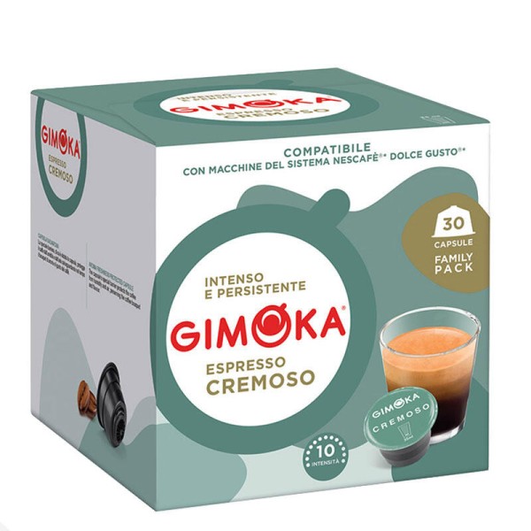 GIMOKA Cremoso - Dolce Gusto capsules 30 pcs. - Capsules Dolce Gusto system