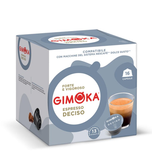 GIMOKA Deciso – капсули Dolce Gusto 16 бр. - Капсули Dolce Gusto система