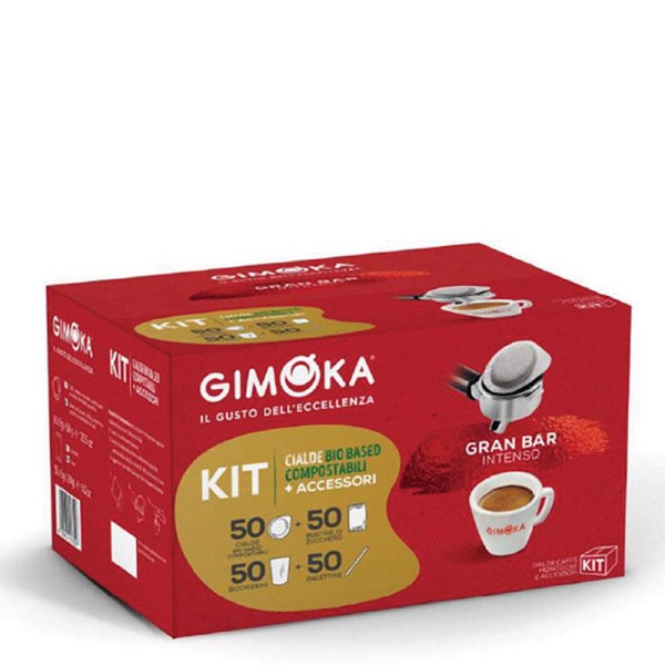 GIMOKA Gran Bar KIT – филтър дози 50 бр. - Кафе на дози