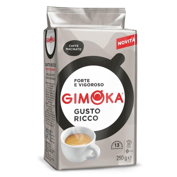 GIMOKA Gusto Ricco мляно кафе – 0.250 KG. - Мляно кафе