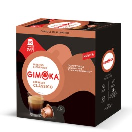 GIMOKA In Aluminio Classico - Nespresso® capsules 50 pcs.