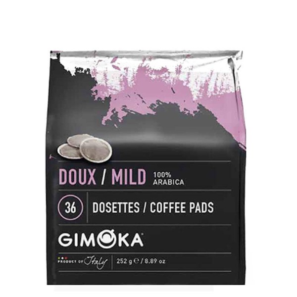 GIMOKA Mild / Doux – филтър дози Senseo® 36 бр. - Кафе