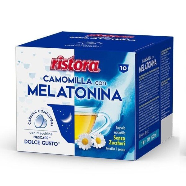 RISTORA Camomilla con Melatonin - Dolce Gusto® capsules 10 pcs. - Capsules Dolce Gusto system