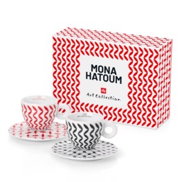 illy® Mona Hatoum Collection – Set of 2 Cappuccino Cups