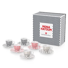 illy® Mona Hatoum Collection – Set of 6 espresso cups