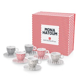 illy® Mona Hatoum Collection – Set of 6 Cappuccino Cups