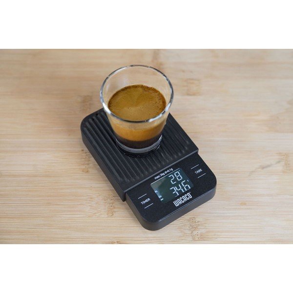 Wacaco® Exagram Digital Coffee Scale - Description The most accurate digital scale! Compact and precise, the Wacaco Exagram coffee scale is the perfect addition to your coffee kit. Accurate coffee measurement helps you make Wacaco® Exagram Digital Coffee Scale - Manual Coffee Makers