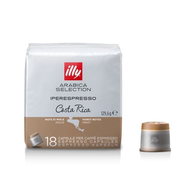 illy® – iperEspresso капсули – Arabica Selection Коста Рика – 18 капсули - Капсули iperEspresso система