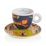 illy® Колекция Biennale 2022 – Сет от 6 чаши за капучино - Колекцията е illy Art Collection Biennale 2022 посветена на Биеналето – 59-та международна художествена изложба, и с която illy отпразнува 30 години на колекцията illy Art. Описание illy® Колекция Biennale 2022 – Сет от 6 чаши за капучино - Кeрамика, Порцелан и стъкло