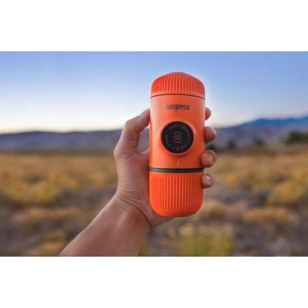 Wacaco® Nanopresso Orange Patrol – Преносима машина за еспресо - Джобни еспресо машини