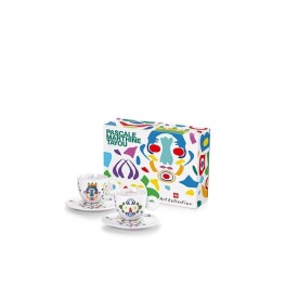 illy® Art Collection Pascale Marthine Tayou – Set of 2 cappuccino cups