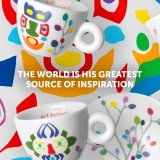illy® Art Collection Pascale Marthine Tayou – Сет от 6 чаши за еспресо - Колекцията е illy Art Collection Pascale Marthine Tayou- перфектния съюз между яйцата , които често се появяват в работата му , и дървото, което използва като източник на вдъхновение illy® Art Collection Pascale Marthine Tayou – Сет от 6 чаши за еспресо - Кeрамика, Порцелан и стъкло