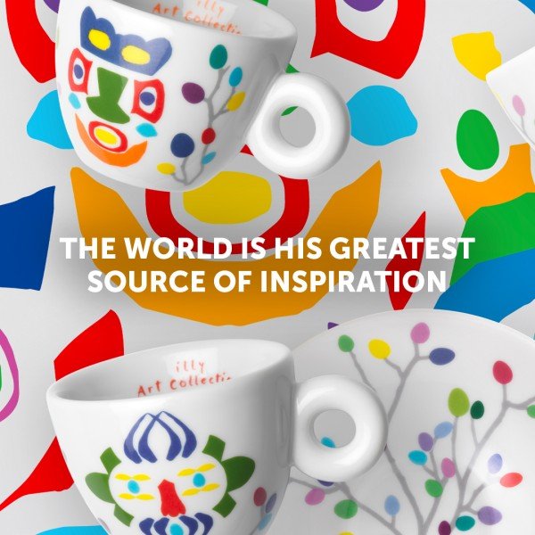 illy® Art Collection Pascale Marthine Tayou – Сет от 6 чаши за еспресо - Колекцията е illy Art Collection Pascale Marthine Tayou- перфектния съюз между яйцата , които често се появяват в работата му , и дървото, което използва като източник на вдъхновение illy® Art Collection Pascale Marthine Tayou – Сет от 6 чаши за еспресо - Кeрамика, Порцелан и стъкло