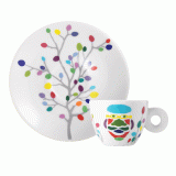 illy® Art Collection Pascale Marthine Tayou – Сет от 6 чаши за еспресо - Колекцията е illy Art Collection Pascale Marthine Tayou- перфектния съюз между яйцата , които често се появяват в работата му , и дървото, което използва като източник на вдъхновение illy® Art Collection Pascale Marthine Tayou – Сет от 6 чаши за еспресо - Кeрамика, Порцелан и стъкло