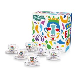 illy® Art Collection Pascale Marthine Tayou – Set of 6 espresso cups