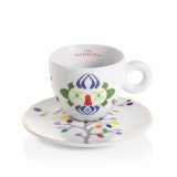 illy® Art Collection Pascale Marthine Tayou – Сет от 6 чаши за капучино - Колекцията е illy Art Collection Pascale Marthine Tayou- перфектния съюз между яйцата , които често се появяват в работата му , и дървото, което използва като източник на вдъхновени illy® Art Collection Pascale Marthine Tayou – Сет от 6 чаши за капучино - Кeрамика, Порцелан и стъкло
