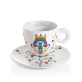 illy® Art Collection Pascale Marthine Tayou – Сет от 6 чаши за капучино - Колекцията е illy Art Collection Pascale Marthine Tayou- перфектния съюз между яйцата , които често се появяват в работата му , и дървото, което използва като източник на вдъхновени illy® Art Collection Pascale Marthine Tayou – Сет от 6 чаши за капучино - Кeрамика, Порцелан и стъкло