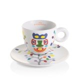 illy® Art Collection Pascale Marthine Tayou – Сет от 6 чаши за капучино - Колекцията е illy Art Collection Pascale Marthine Tayou- перфектния съюз между яйцата , които често се появяват в работата му , и дървото, което използва като източник на вдъхновени illy® Art Collection Pascale Marthine Tayou – Сет от 6 чаши за капучино - Кeрамика, Порцелан и стъкло