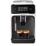 Кафеавтомат Philips Series 1200 (EP1223/00) - По-лесно приготвяне на 2 вкусни кафета от свежи зърна Насладете се на невероятния вкус и аромат на кафе от пресни зърна, при перфектна температура, благодарение на интелигентната система за приготвяне. Класиче Кафеавтомат Philips Series 1200 (EP1223/00) -