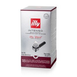 illy® – ESE Pods Intenso – Dark Roast – Biodegradable pods, 18 pcs.