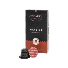 Capsules O'CCAFFÈ® NESPRESSO – Arabica | Compatible coffee capsules with the Nespresso system, 10 pieces