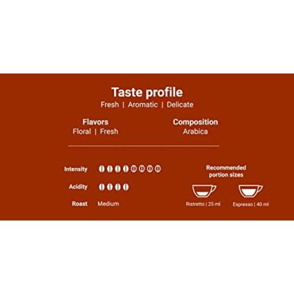 Capsules O'CCAFFÈ® NESPRESSO – Arabica | Compatible coffee capsules with Nespresso system, 10 pieces -