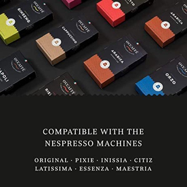 Capsules O'CCAFFÈ® NESPRESSO – Arabica | Compatible coffee capsules with Nespresso system, 10 pieces -