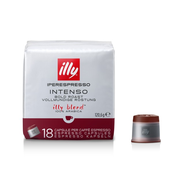 illy® - iperEspresso capsules - Intenso Cube - 18 capsules