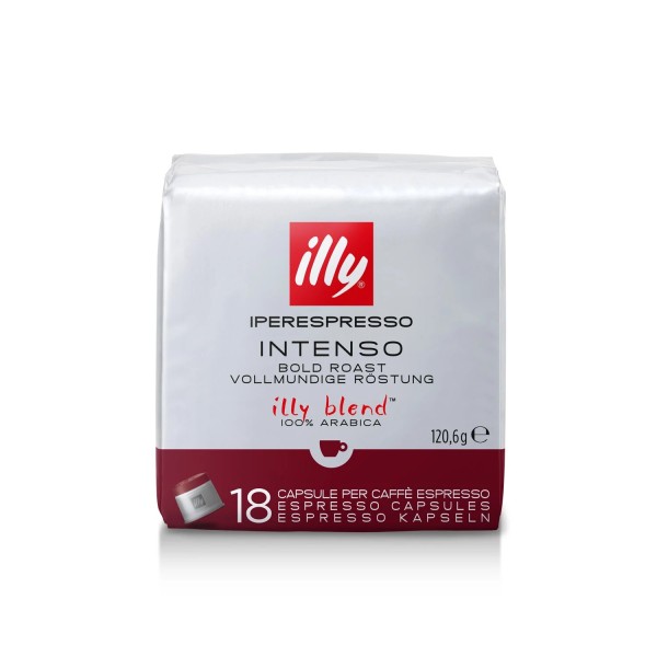 illy® – iperEspresso capsules – Intenso Cube – 18 capsules - Capsules iperEspresso system
