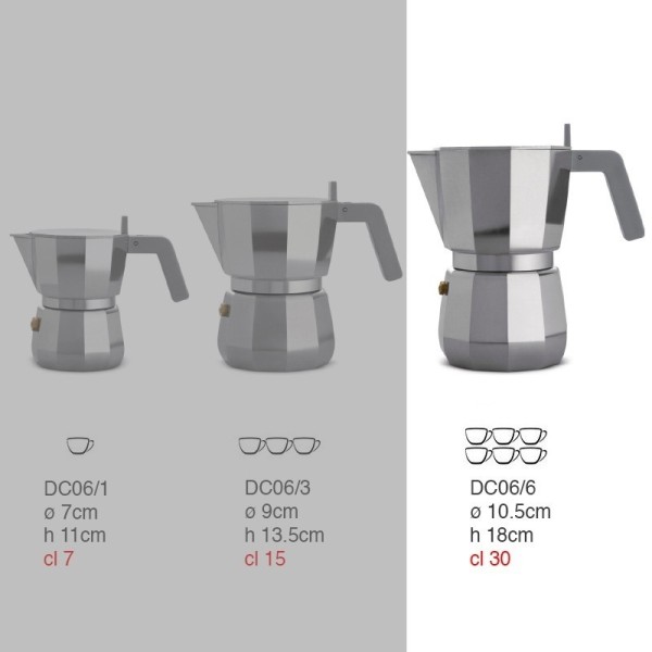 illy® Кафеварка Moka Alessi – за 1 чаша -