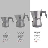 illy® Кафеварка Moka Alessi – за 6 чаши -