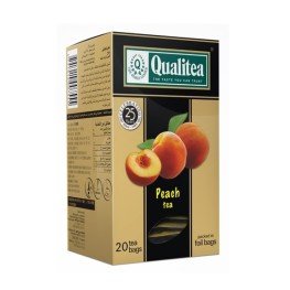 Черен чай – Qualitea Peach – 20 сашета