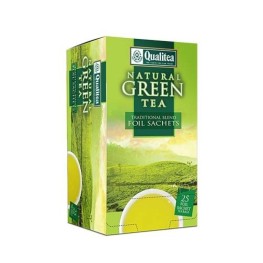 Зелен чай – Qualitea Natural Green – 25 сашета