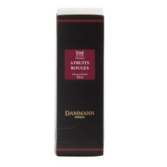 Dammann® Black tea - 4 Red fruits - 24 sachets