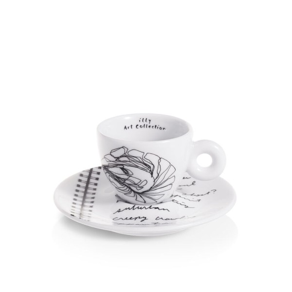 illy® Колекция Biennale 2019 – Сет от 4 чаши за капучино - Кeрамика, Порцелан и стъкло