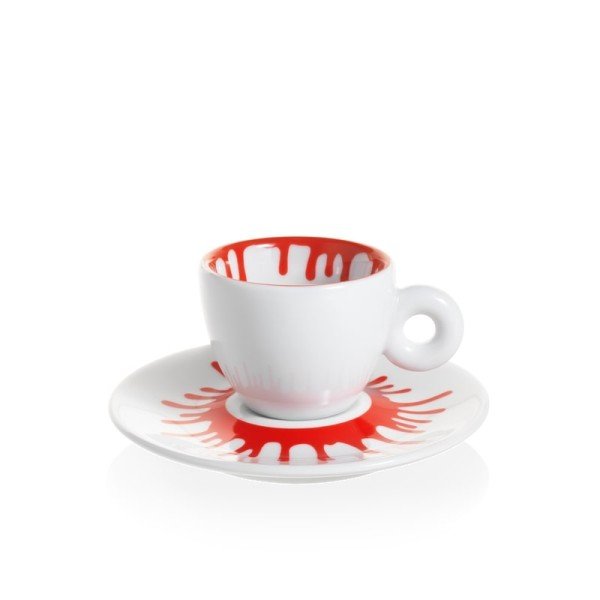 illy® Колекция Ai Weiwei – Сет от 4 чаши за еспресо - Смесвайки кафето с изкуството, illycaffè създава тази възхитителна най-нова колекция от дизайнерски чаши с помощта на художника Ai Weiwei. Сътрудничеството пристига като част от „Art Collection“ на ком illy® Колекция Ai Weiwei – Сет от 4 чаши за еспресо - Кeрамика, Порцелан и стъкло