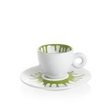 illy® Колекция Ai Weiwei – Сет от 4 чаши за еспресо - Смесвайки кафето с изкуството, illycaffè създава тази възхитителна най-нова колекция от дизайнерски чаши с помощта на художника Ai Weiwei. Сътрудничеството пристига като част от „Art Collection“ на ком illy® Колекция Ai Weiwei – Сет от 4 чаши за еспресо - Кeрамика, Порцелан и стъкло