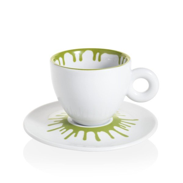 illy® Колекция Ai Weiwei – Сет от 4 чаши за капучино - Смесвайки кафето с изкуството, illycaffè създава тази възхитителна най-нова колекция от 4 дизайнерски капучино чаши с помощта на художника Ai Weiwei. Сътрудничеството пристига като част от „Art Collec illy® Колекция Ai Weiwei – Сет от 4 чаши за капучино - Кeрамика, Порцелан и стъкло