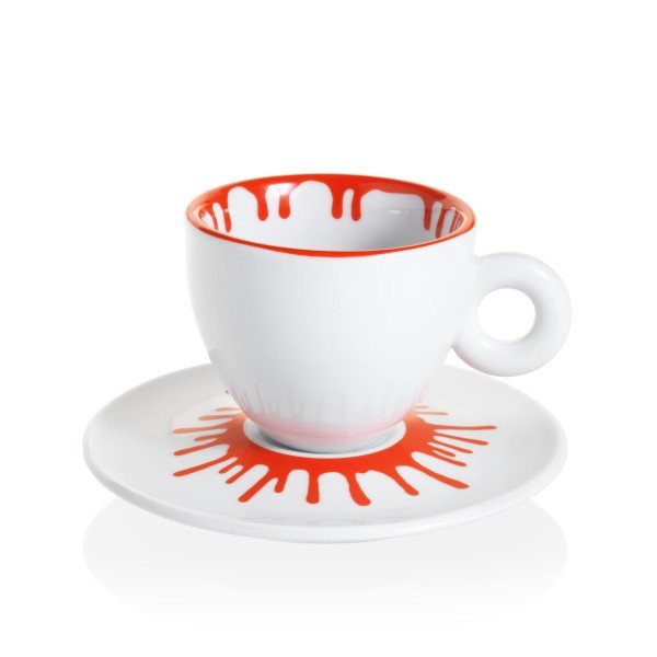 illy® Колекция Ai Weiwei – Сет от 4 чаши за капучино - Смесвайки кафето с изкуството, illycaffè създава тази възхитителна най-нова колекция от 4 дизайнерски капучино чаши с помощта на художника Ai Weiwei. Сътрудничеството пристига като част от „Art Collec illy® Колекция Ai Weiwei – Сет от 4 чаши за капучино - Кeрамика, Порцелан и стъкло