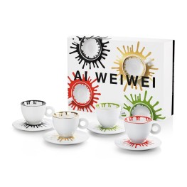 illy® Ai Weiwei Collection – Set of 4 Cappuccino Cups