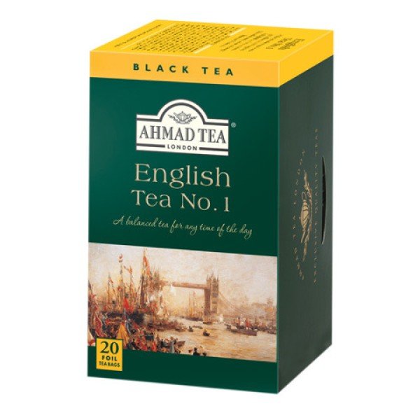 AHMAD TEA Английски чай №1, 20 бр. - Чай на пакетчета